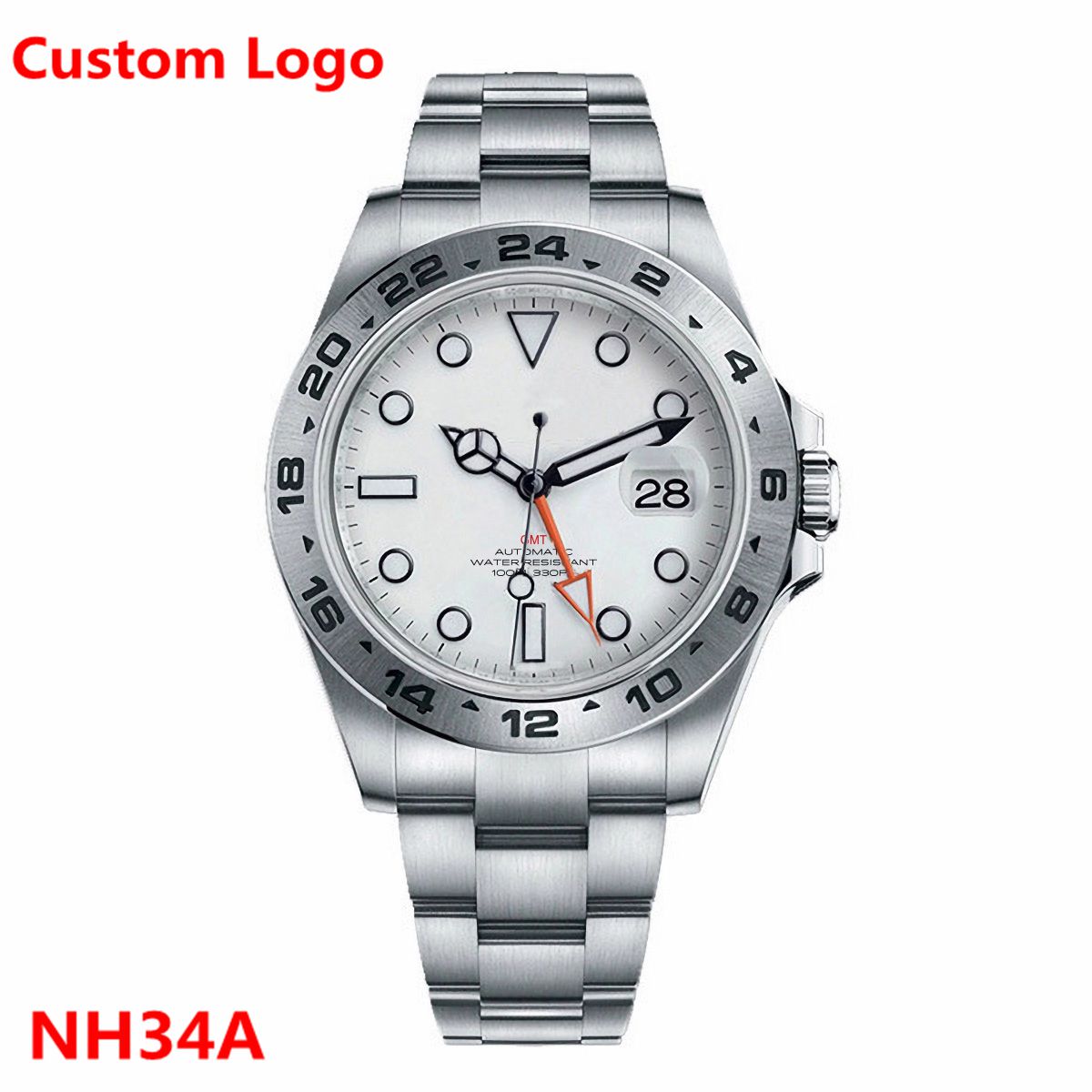 Роскошные 39 мм NH34 автоматич – обзор и цена Stainless Bracelet Diver