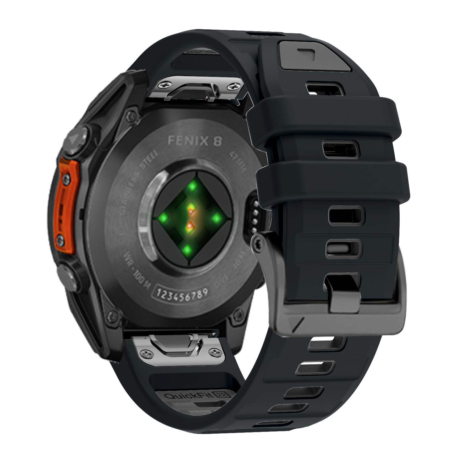 Силиконовый ремешок QuickFit 2 – обзор и цена Silicone Watch Band 22Mm