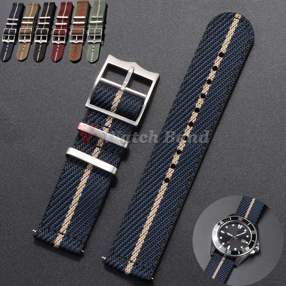 Нейлоновый ремешок 20 22 мм дл – обзор и цена Nato Strap Nylon