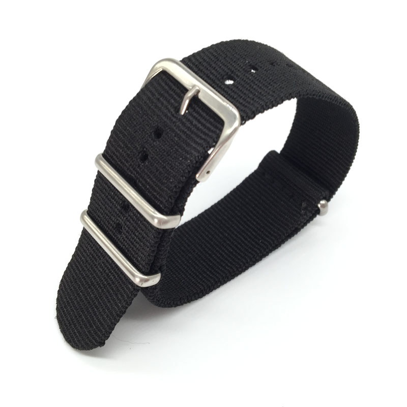 Черный нейлоновый ремешок для  – обзор и цена Nato Strap Nylon