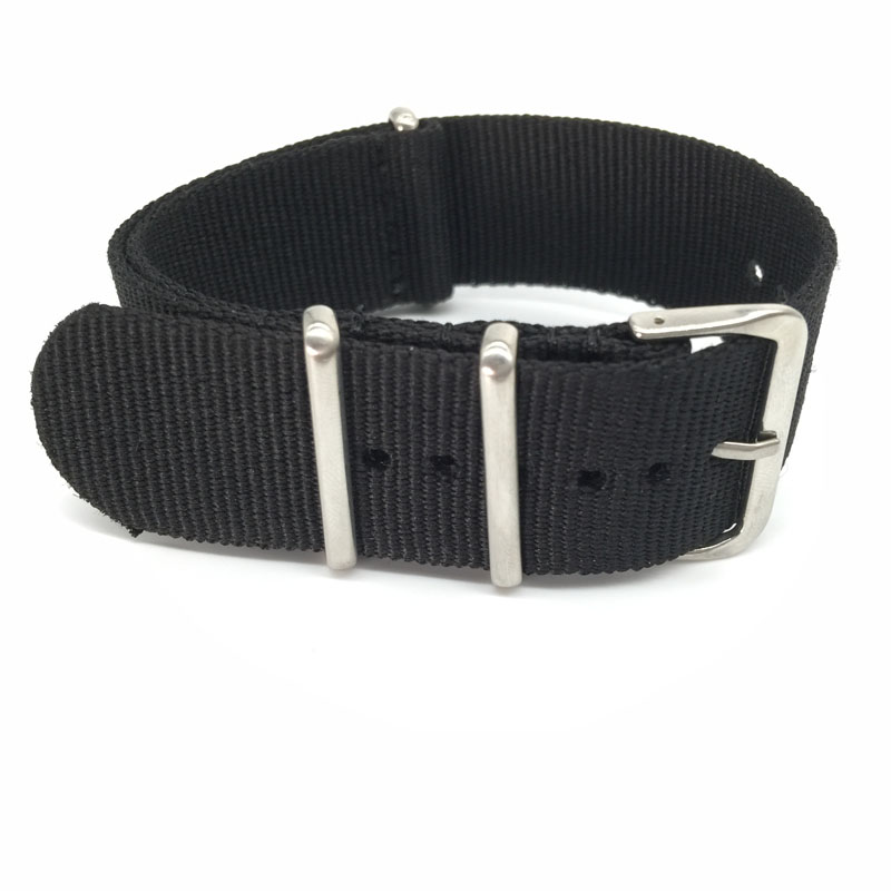 Черный нейлоновый ремешок для  – обзор и цена Nato Strap Nylon