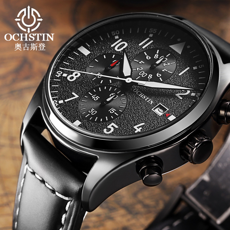 Оригинальные мужские часы OCHS – обзор и цена Leather Watch Band Men